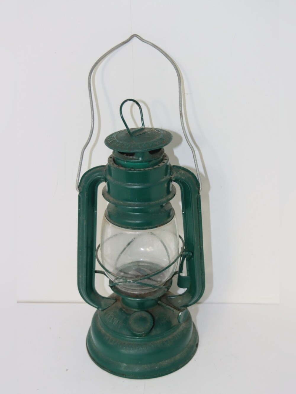 Green Vintage-Style Oil Lantern - Home Accents